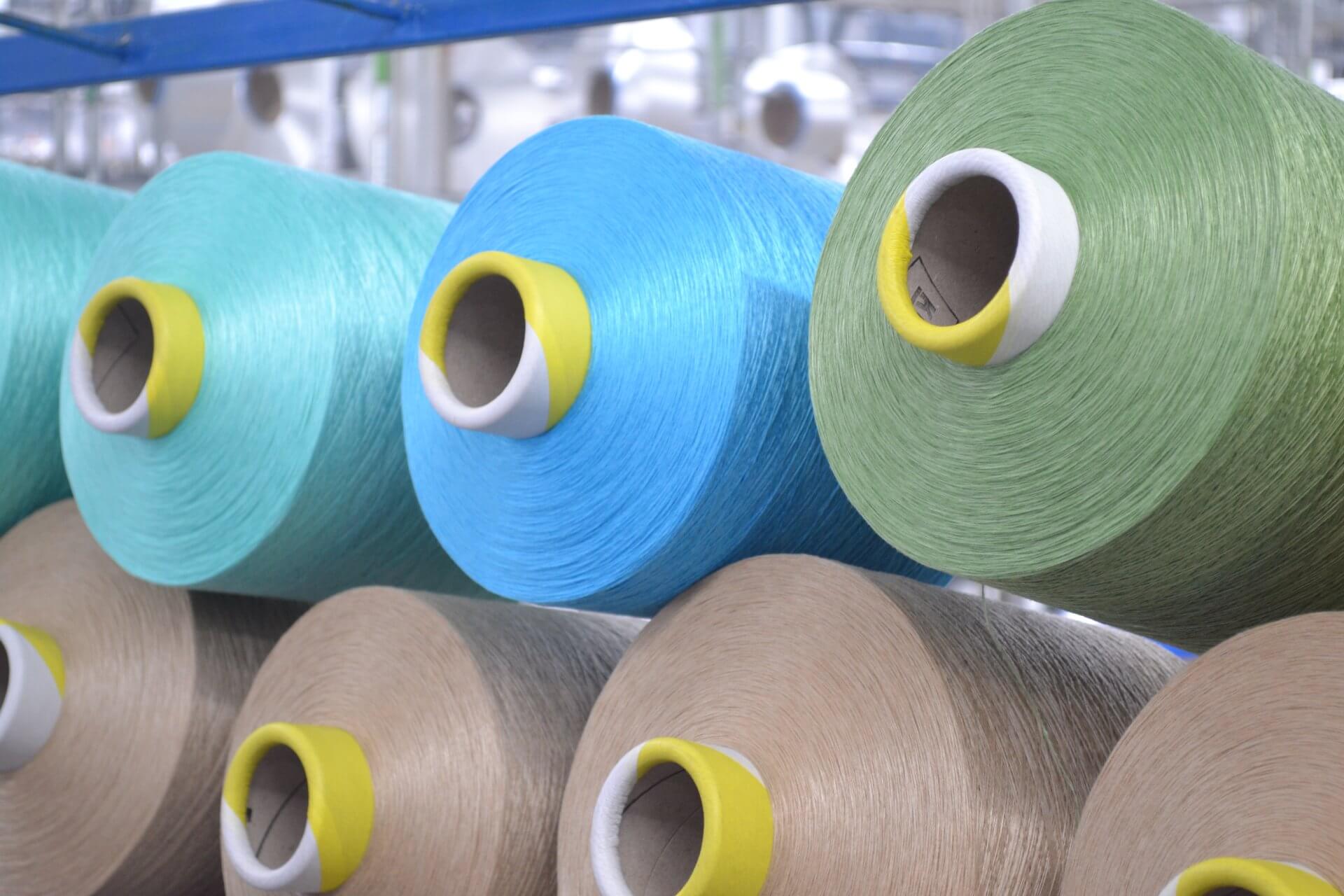 Polypropylene yarn production at the Turktex facility